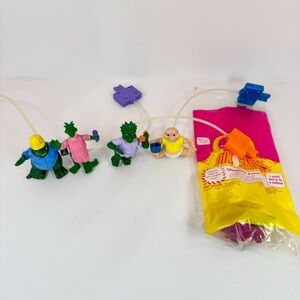 90s Vintage McDonalds Dinosaurs TV Show Dino-Motion Kids Happy Meal Toys | 1992